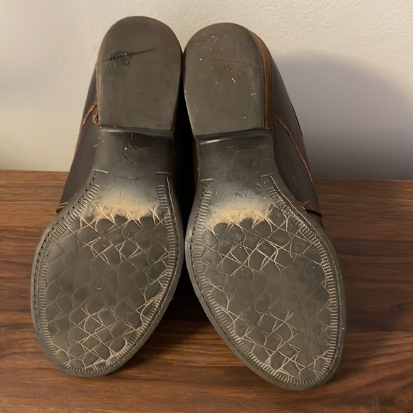 Mas Artisan Moki Brown Leather Ankle Booties - Picture 6 of 10